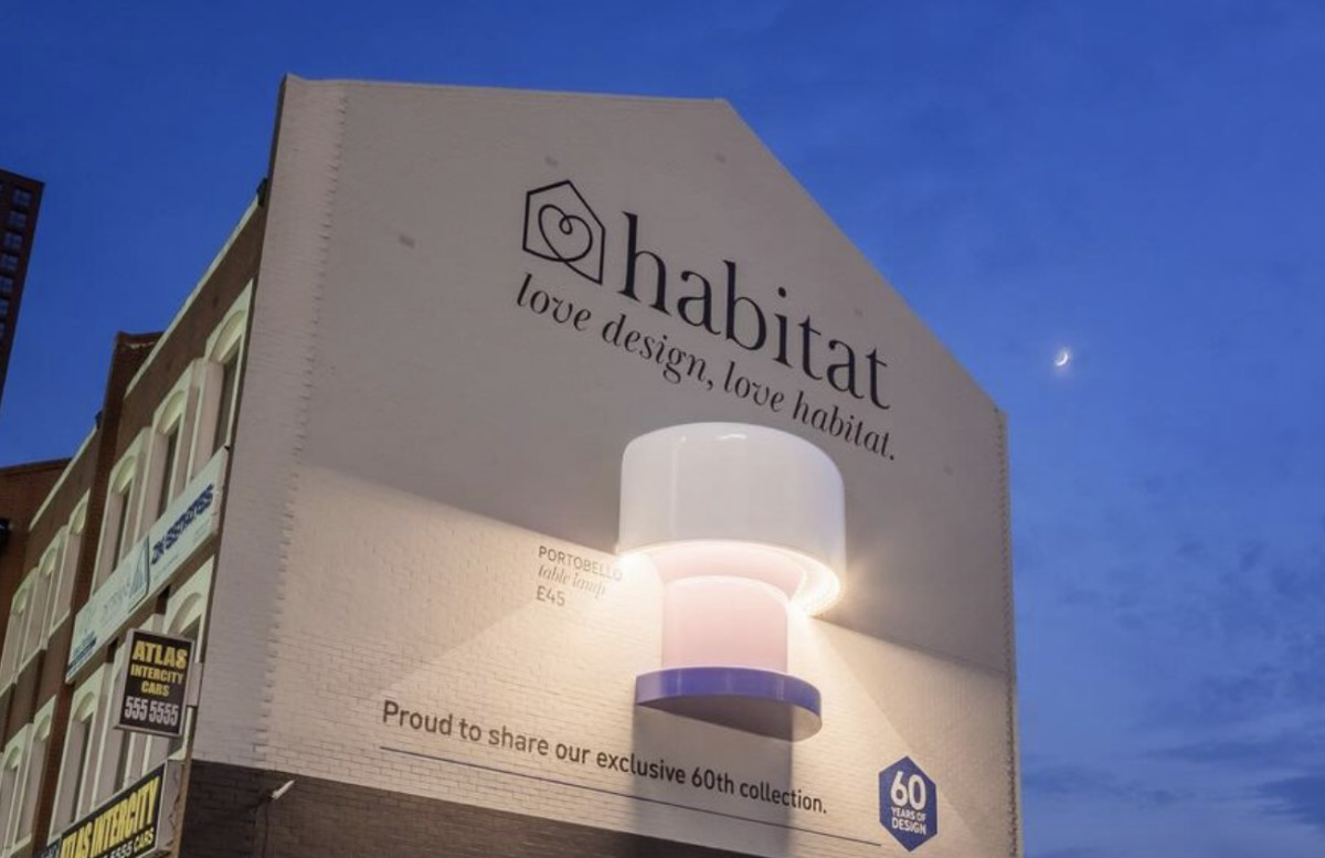 Habitat Launches 'Love Design, Love Habitat' OOH Campaign